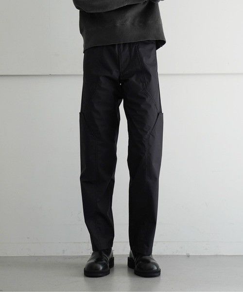 Japanese Brand Oppose Duality 8 Pocket Panel Nylon Trousers Black SS24 Size US 30 / EU 46 - 8 Thumbnail
