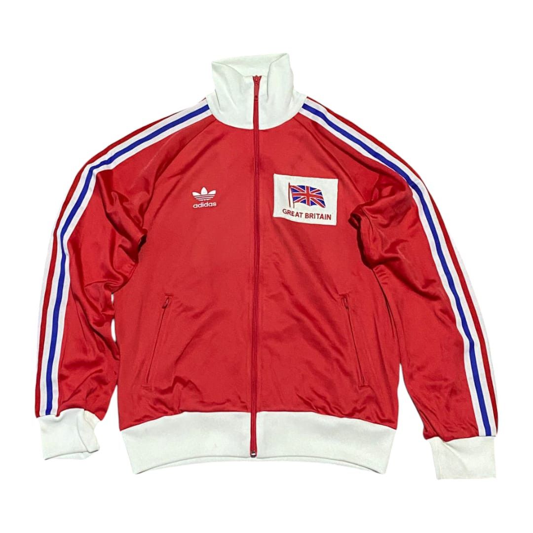 Adidas Vintage Adidas Great Britain UK Tracktop Size US S / EU 44-46 / 1 - 1 Thumbnail