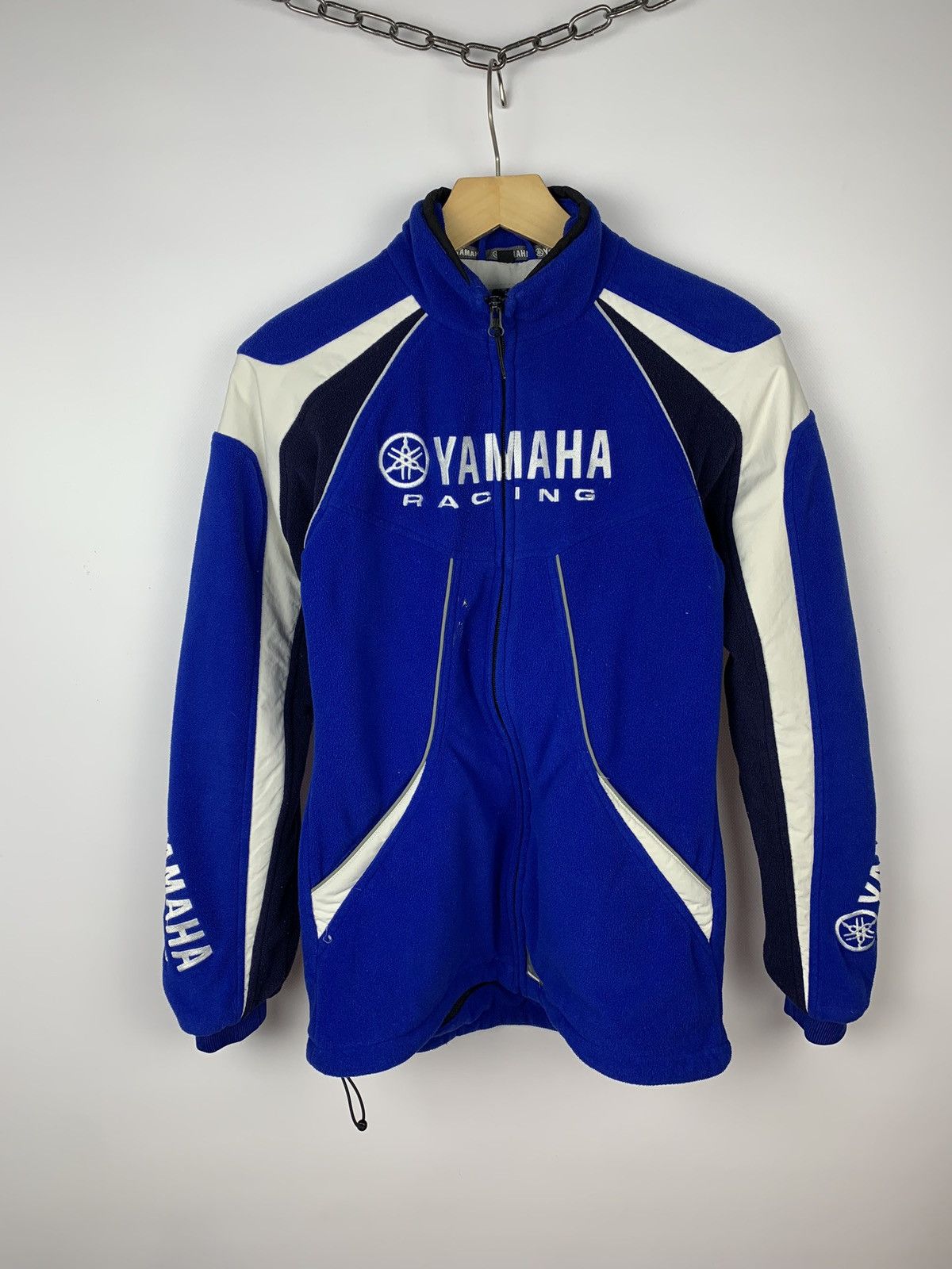 Yamaha Vintage YAMAHA Racing Fleece Jacket Full Zip Mens Size XS Size US XS / EU 42 / 0 - 1 Thumbnail