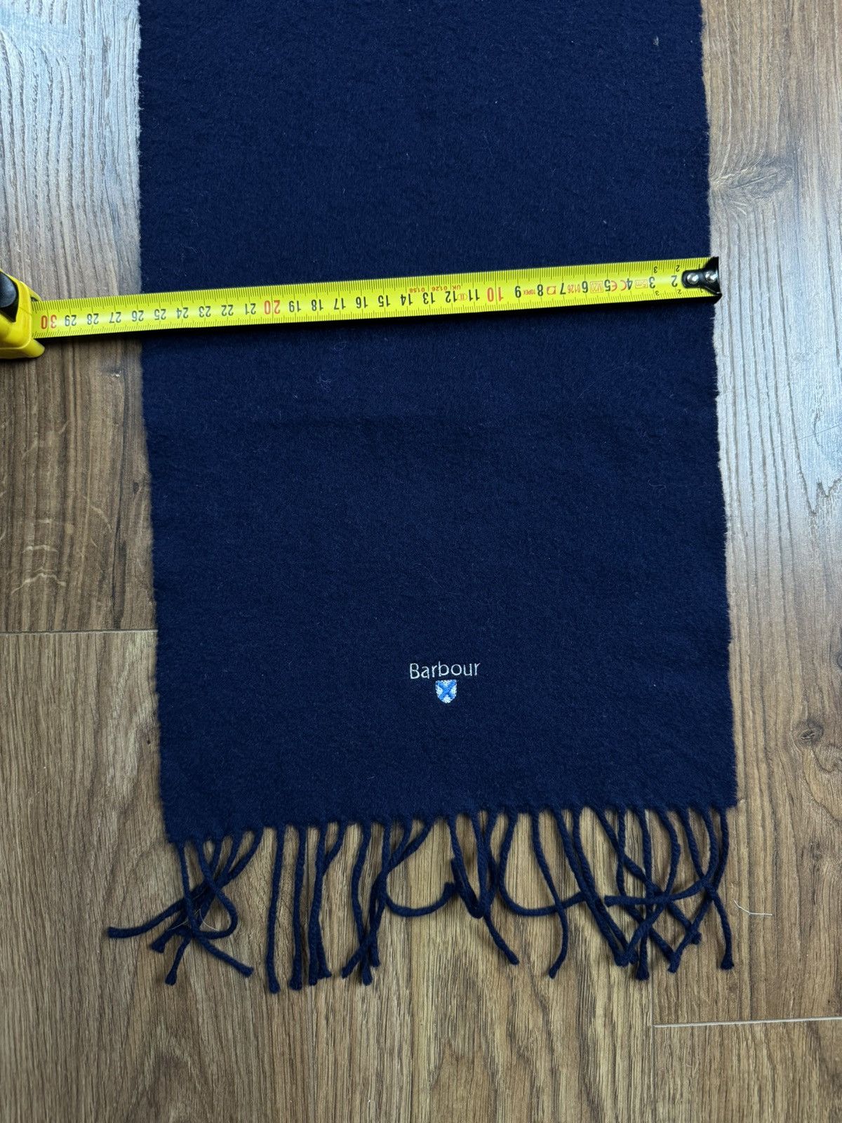Barbour Vintage wool scarf Barbour England original luxury item Size ONE SIZE - 2 Thumbnail