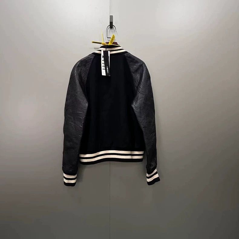 Gucci Gucci Black patchwork baseball uniform jacket 2501-Nextarr Size US S / EU 44-46 / 1 - 4 Thumbnail