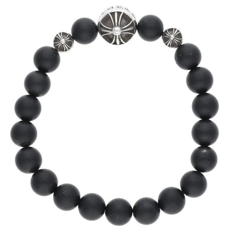 Chrome Hearts Chrome Hearts Black Tourmaline Bead Bracelet Size ONE SIZE - 2 Thumbnail
