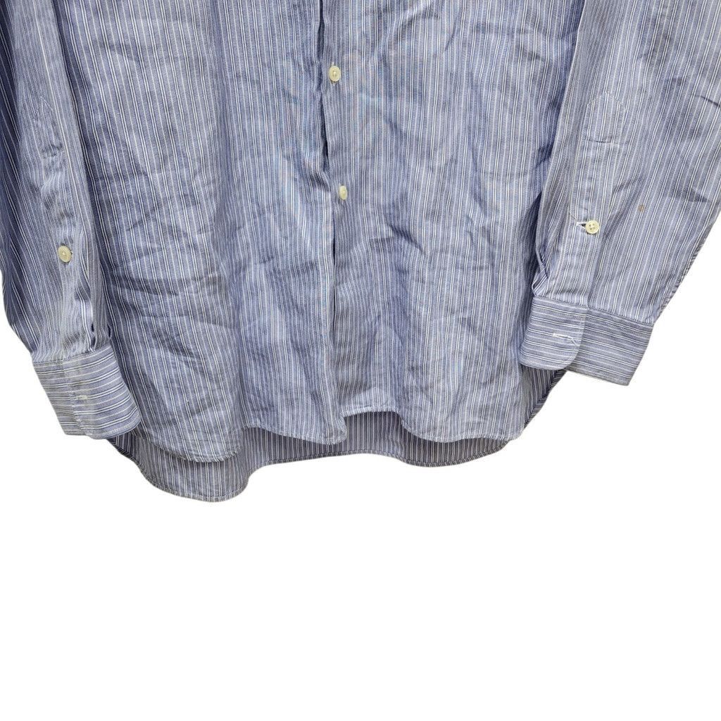 Ralph Lauren Ralph Lauren Mcmeel Button-down Blue Long-Sleeves Striped Size US L / EU 52-54 / 3 - 7 Thumbnail