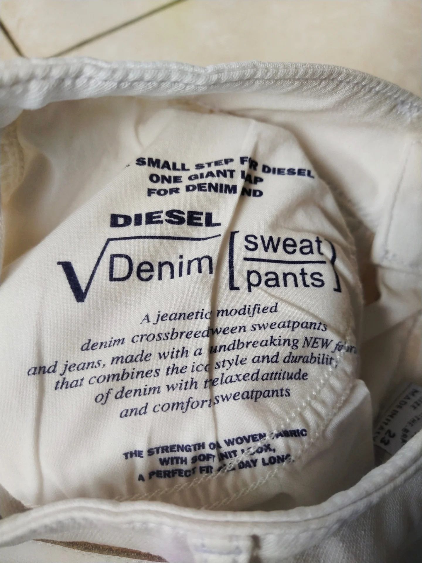Diesel Diesel Candys-Ne Italy Women White Premium Skinny Denim Size 27" / US 4 / IT 40 - 8 Thumbnail