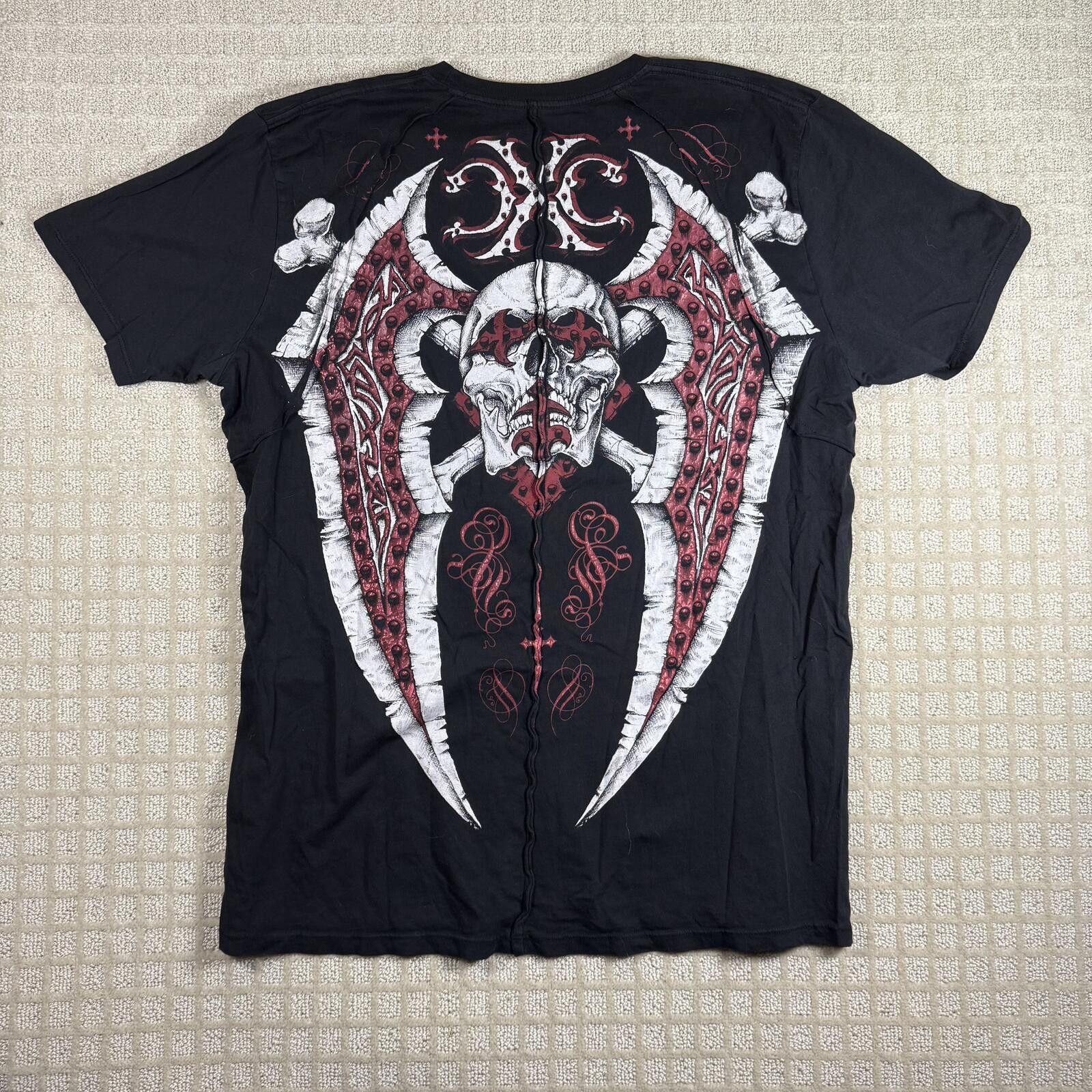 Other Y2K Xtreme Couture Skull T Shirt Size 2XL Size US XXL / EU 58 / 5 - 6 Thumbnail