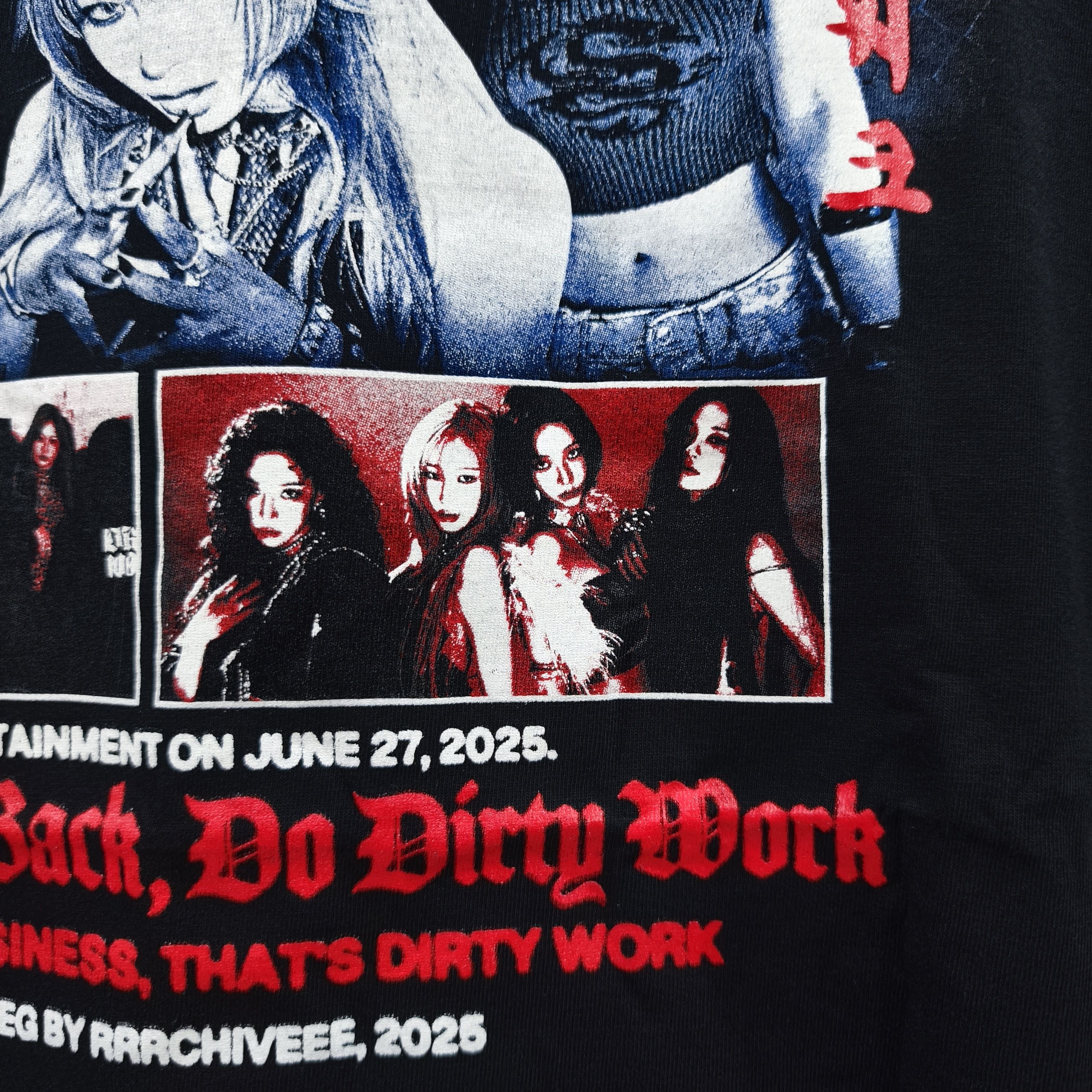 Rap Tees Aespa Do Dirty Work T-shirt Size US XL / EU 56 / 4 - 8 Thumbnail