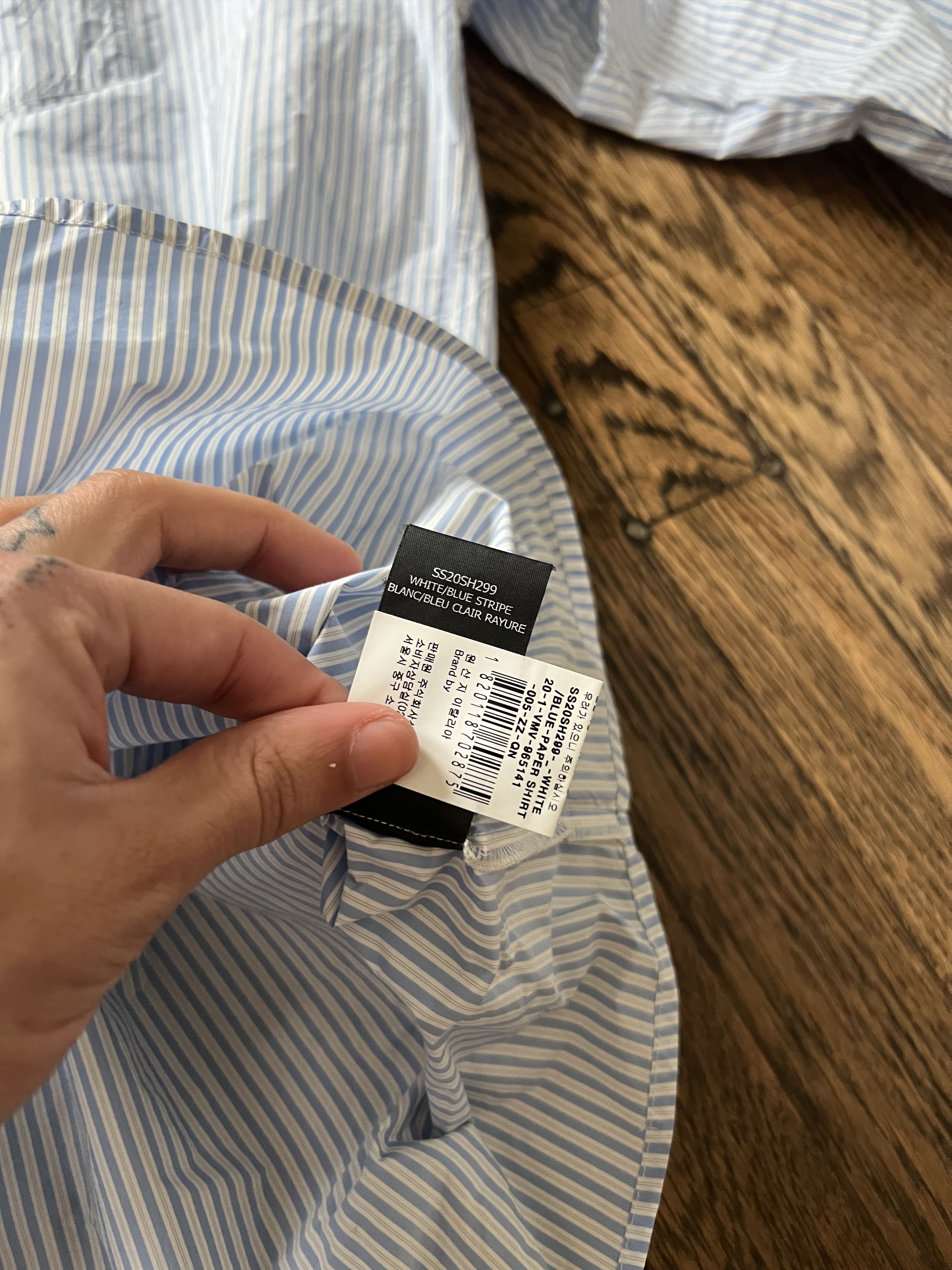 Vetements Vetements Striped Shirt Size US M / EU 48-50 / 2 - 8 Thumbnail