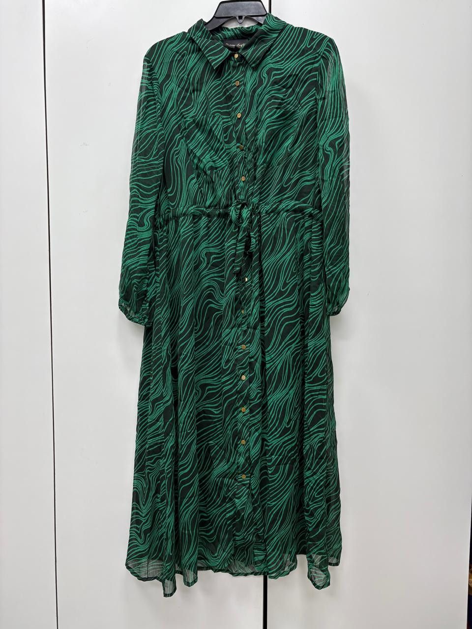 Other Phase Eight Tana Swirl Chiffon Midi Dress Size XXL / US 16-18 / IT 52-54 - 1 Thumbnail