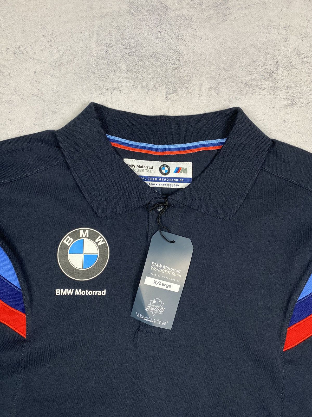 BMW BMW Motorrad WorldSBK Official Team Merchandise Racing Polo Size US M / EU 48-50 / 2 - 5 Thumbnail