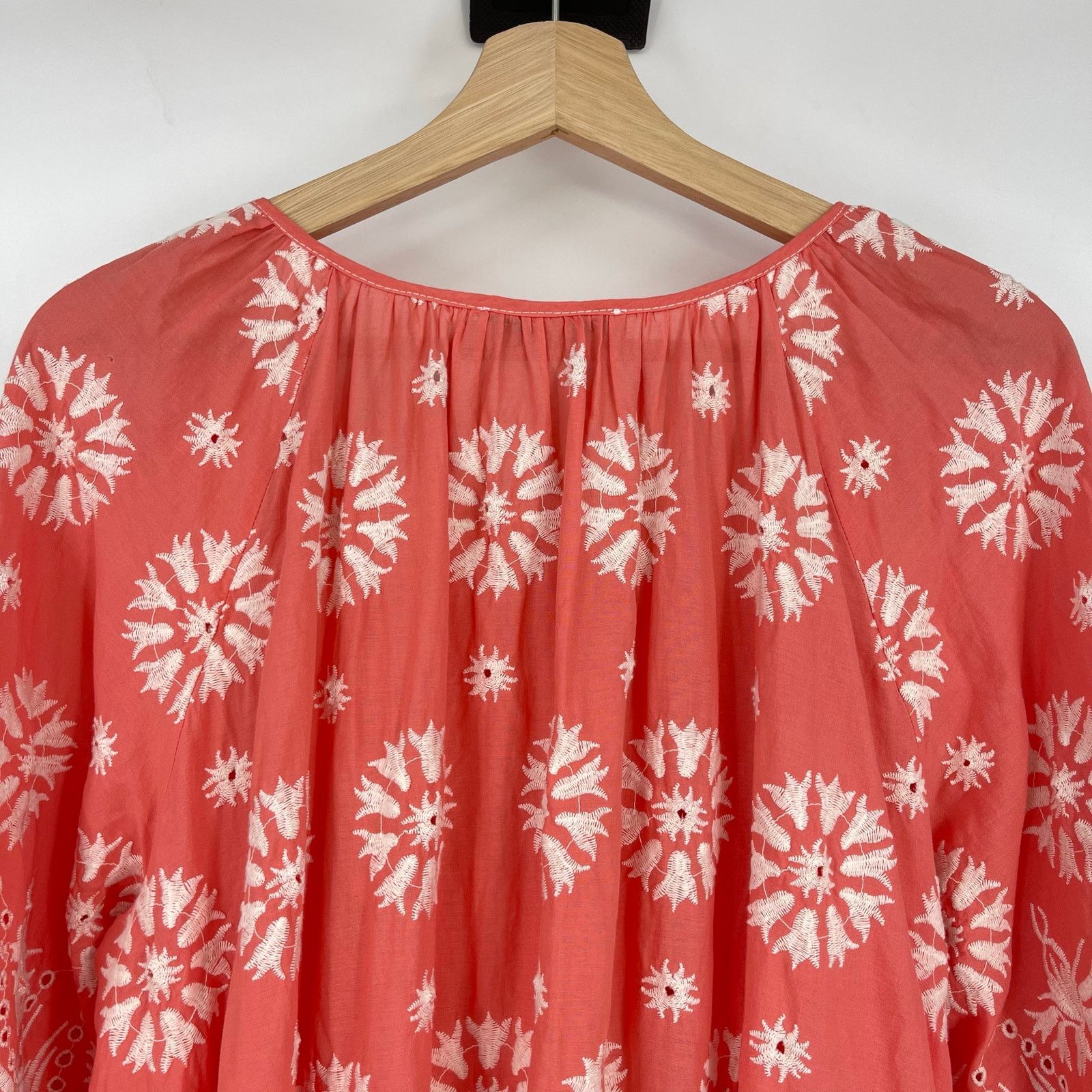 Other Devotion Twins | Coral Embroidered Cotton Dress S Size S / US 4 / IT 40 - 11 Thumbnail