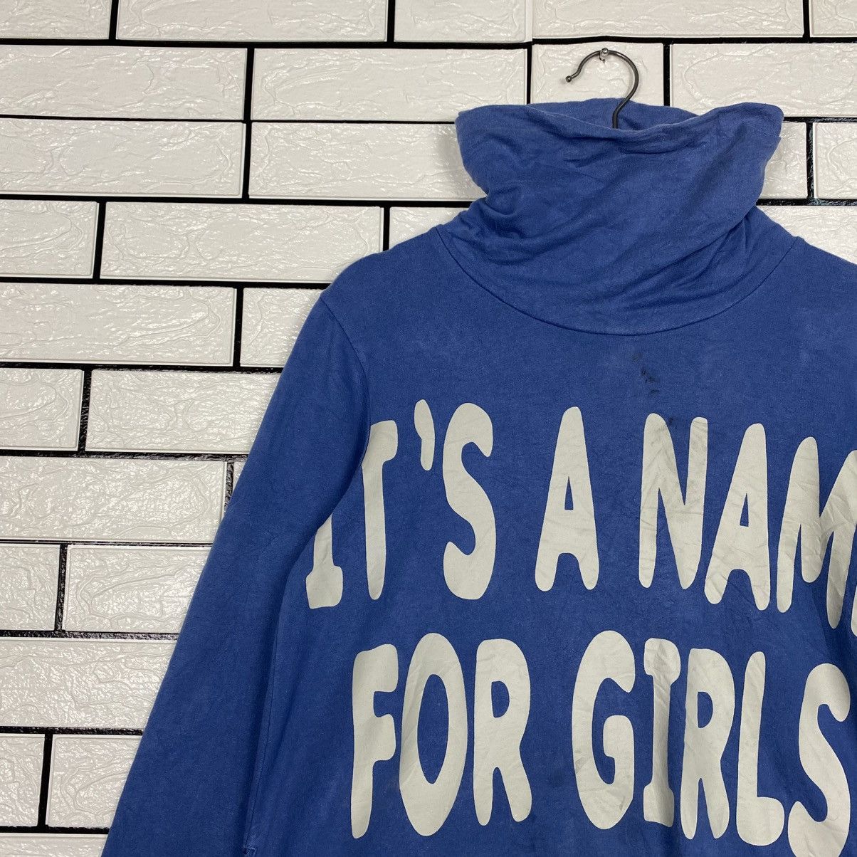 Hysteric Glamour 📌Turtle Neck Sweatshirt Drug Store Spell Out Big Logo Size US M / EU 48-50 / 2 - 8 Thumbnail