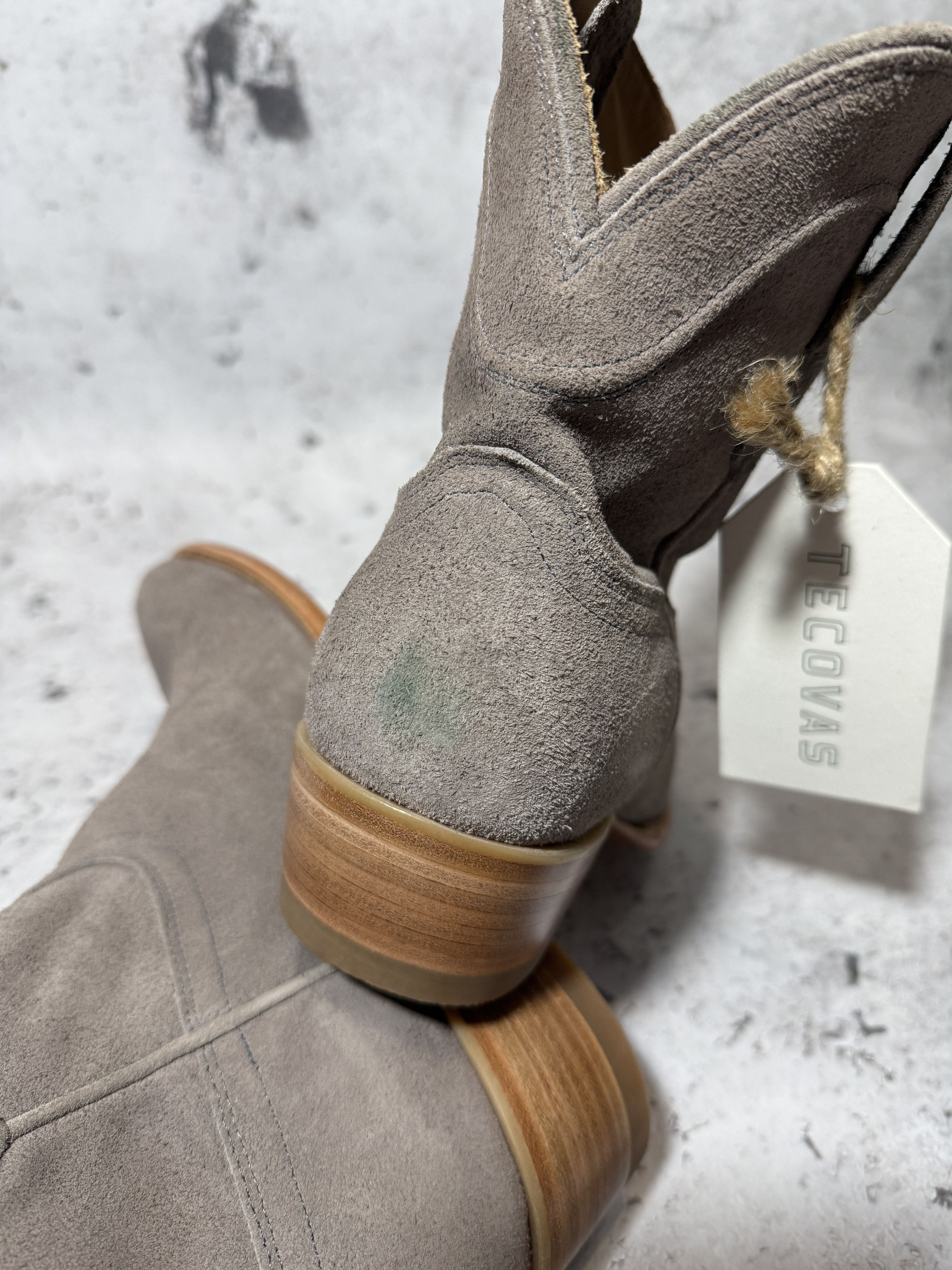 Tecovas Tecovas The Lucy Women’s Western Boots Gray Suede Size 10B Size US 10 / IT 40 - 11 Thumbnail