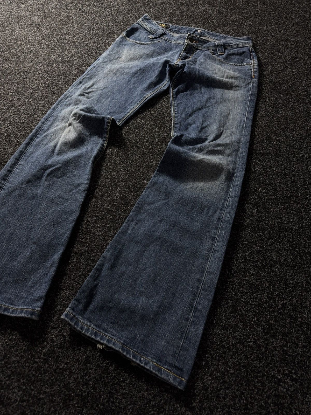 Hysteric Glamour × If Six Was Nine × Lee 2000s flared Lee denim pants jeans y2k Avant Garde style Size 30" / US 8 / IT 44 - 2 Thumbnail