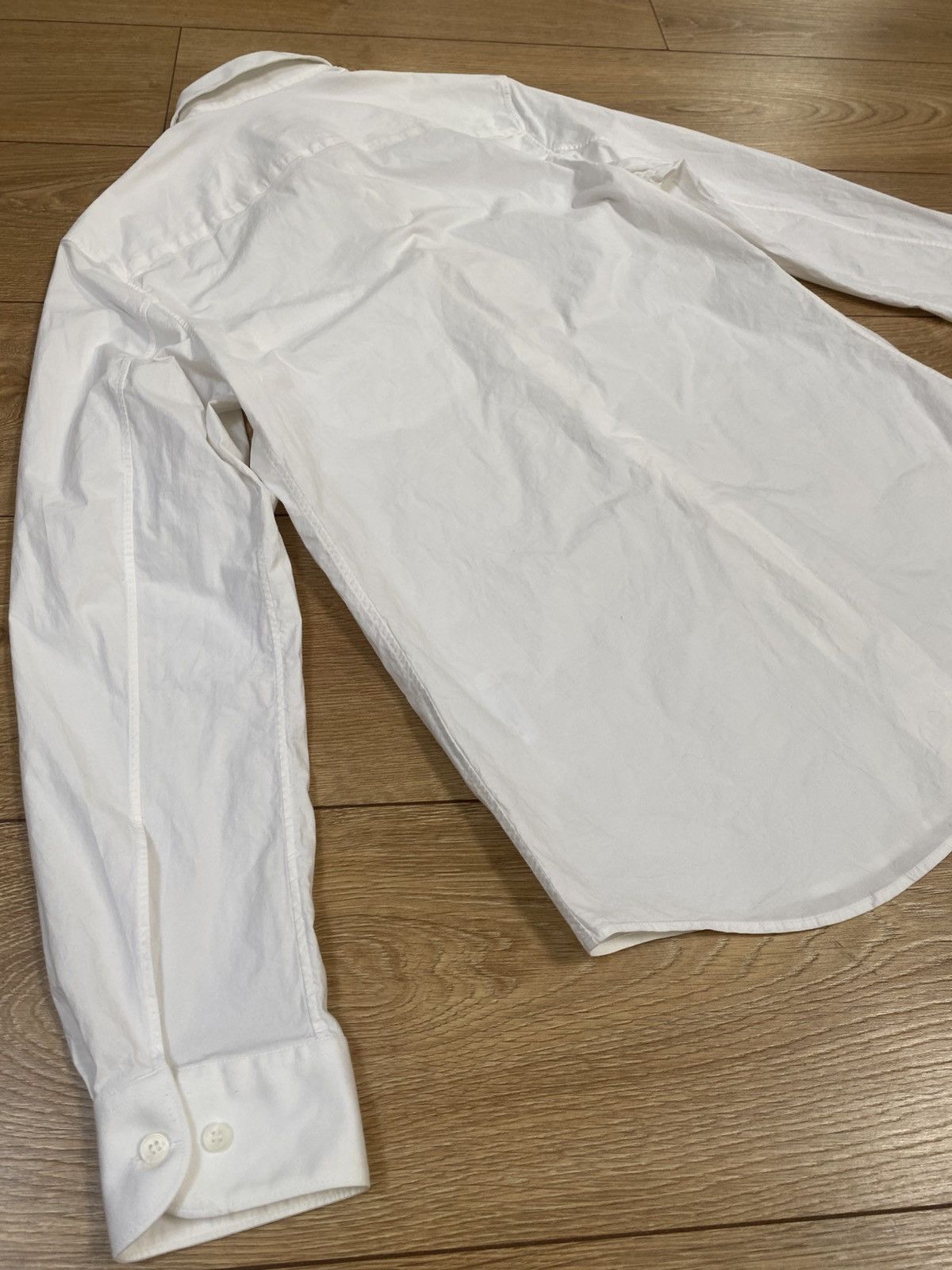 Helmut Lang Helmut Lang Classic White Button-Up Shirt Size US M / EU 48-50 / 2 - 10 Thumbnail