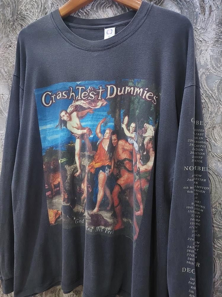 Band Tees × Vintage Crash Test Dummies Longsleeve Size US XL / EU 56 / 4 - 1 Thumbnail