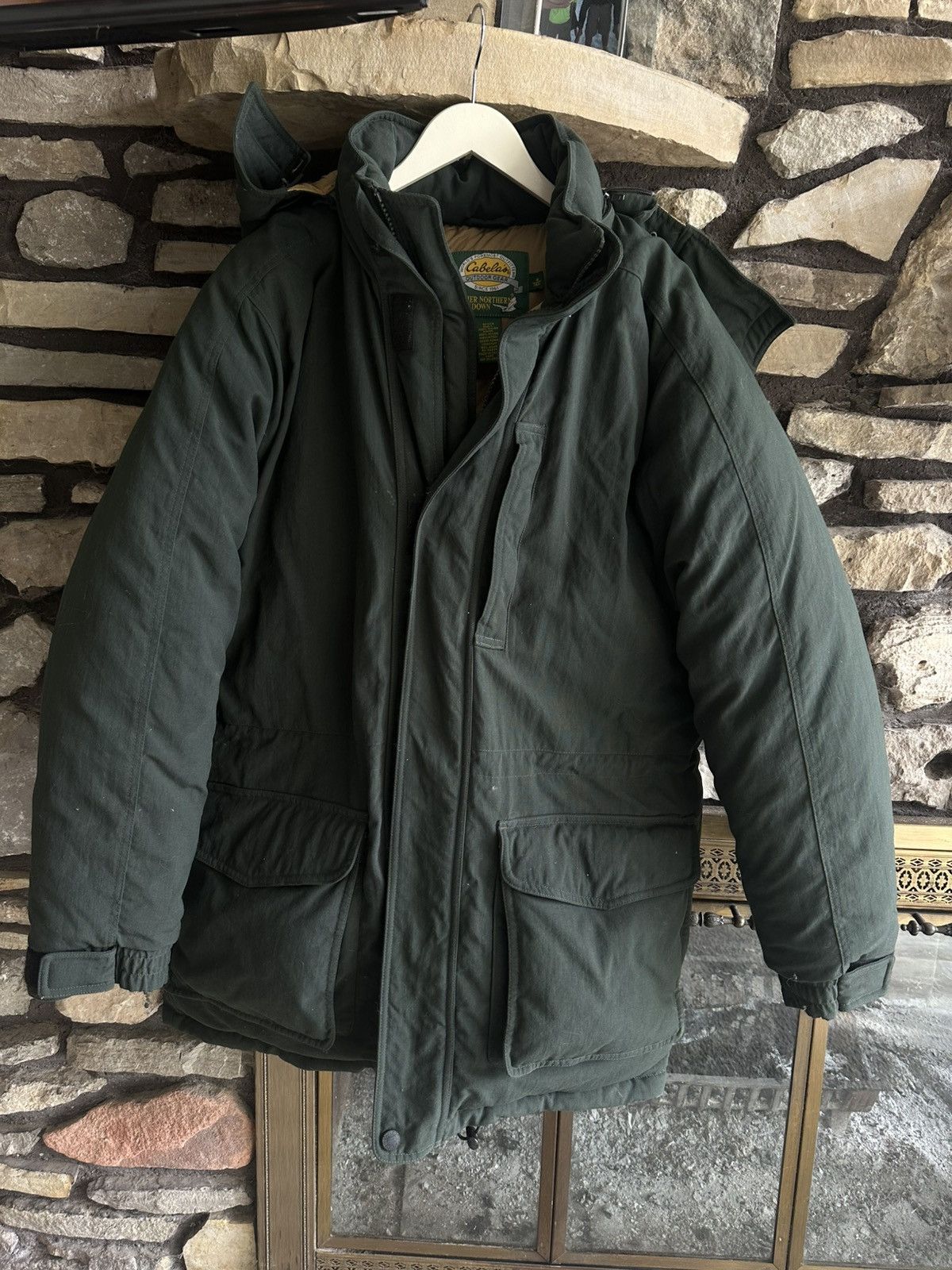 Cabelas VTG Cabela's Premier Northern Goose Down Parka Jacket Size US M / EU 48-50 / 2 - 1 Thumbnail