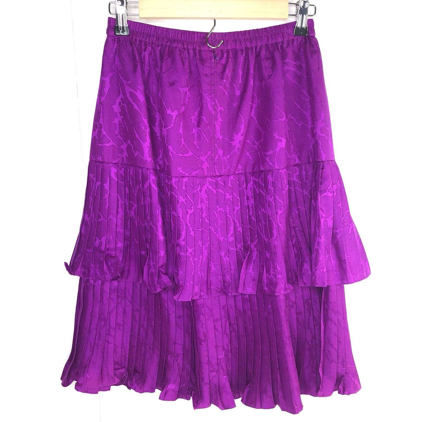 Other Rimini Saks Fifth Avenue Purple Evening Top Skirt Suits Sz 6 Size M / US 6-8 / IT 42-44 - 4 Thumbnail