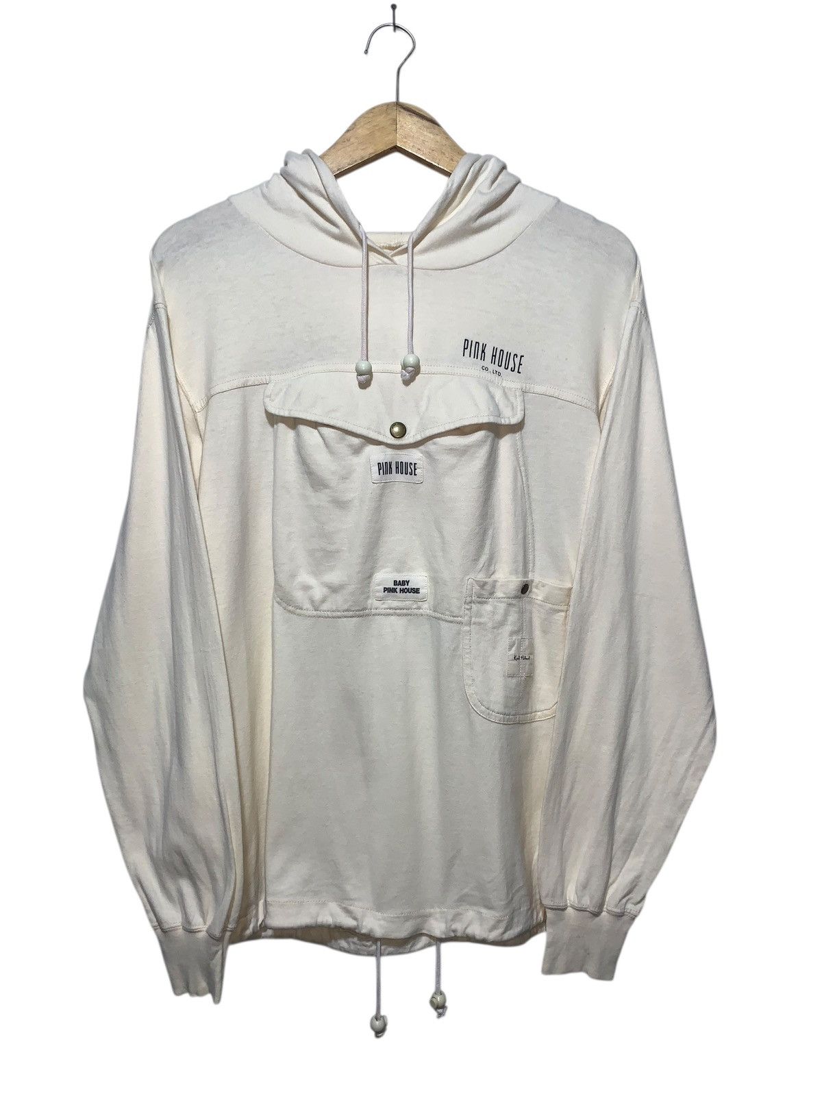 Karl Helmut Karl Helmut x Pink House patch cagoule pullover hoodie Size US L / EU 52-54 / 3 - 2 Thumbnail
