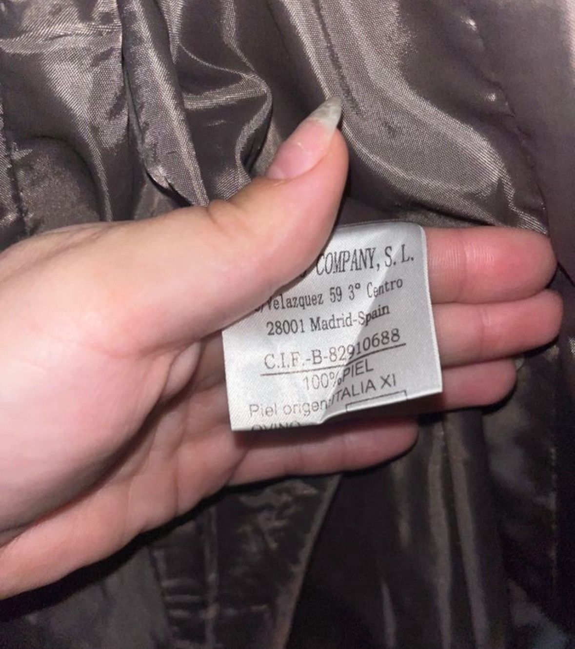 Other Vintage Suede Leather Jacket – Size M – Pockets –Zip Closure Size M / US 6-8 / IT 42-44 - 4 Thumbnail