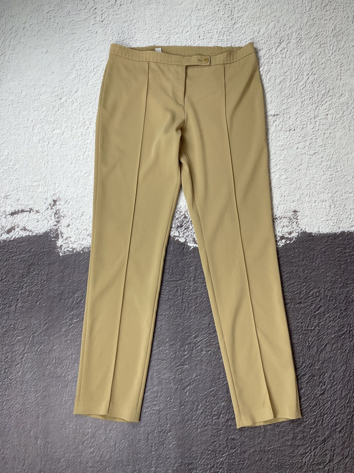 Moschino Moschino Cheap and chic beige classic straight pants Size 32" / US 10 / IT 46 - 2 Thumbnail