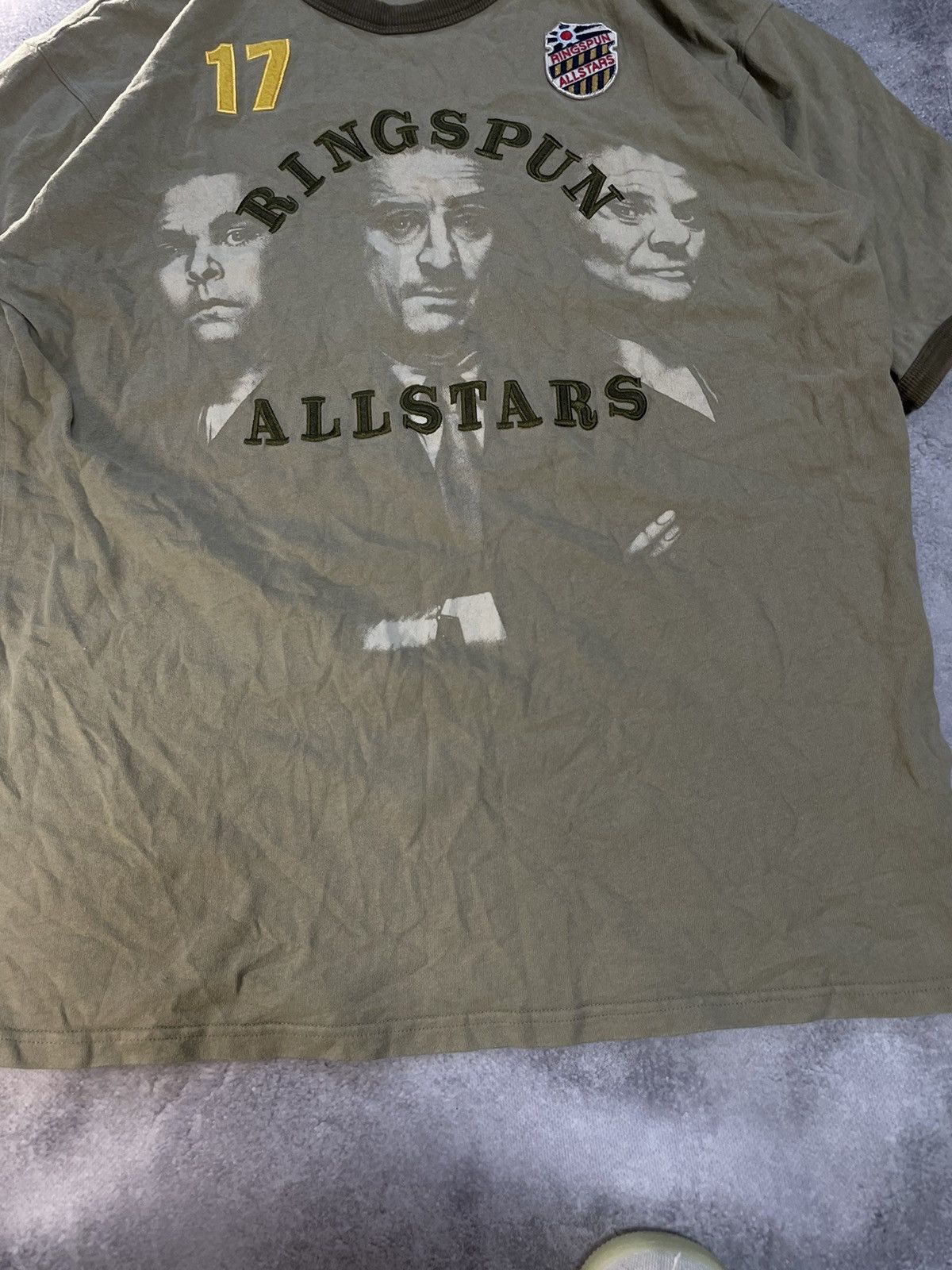 Ringspun Vtg 90s Robert De Niro Crime Movie Promo Graphic Tee Size US L / EU 52-54 / 3 - 7 Thumbnail