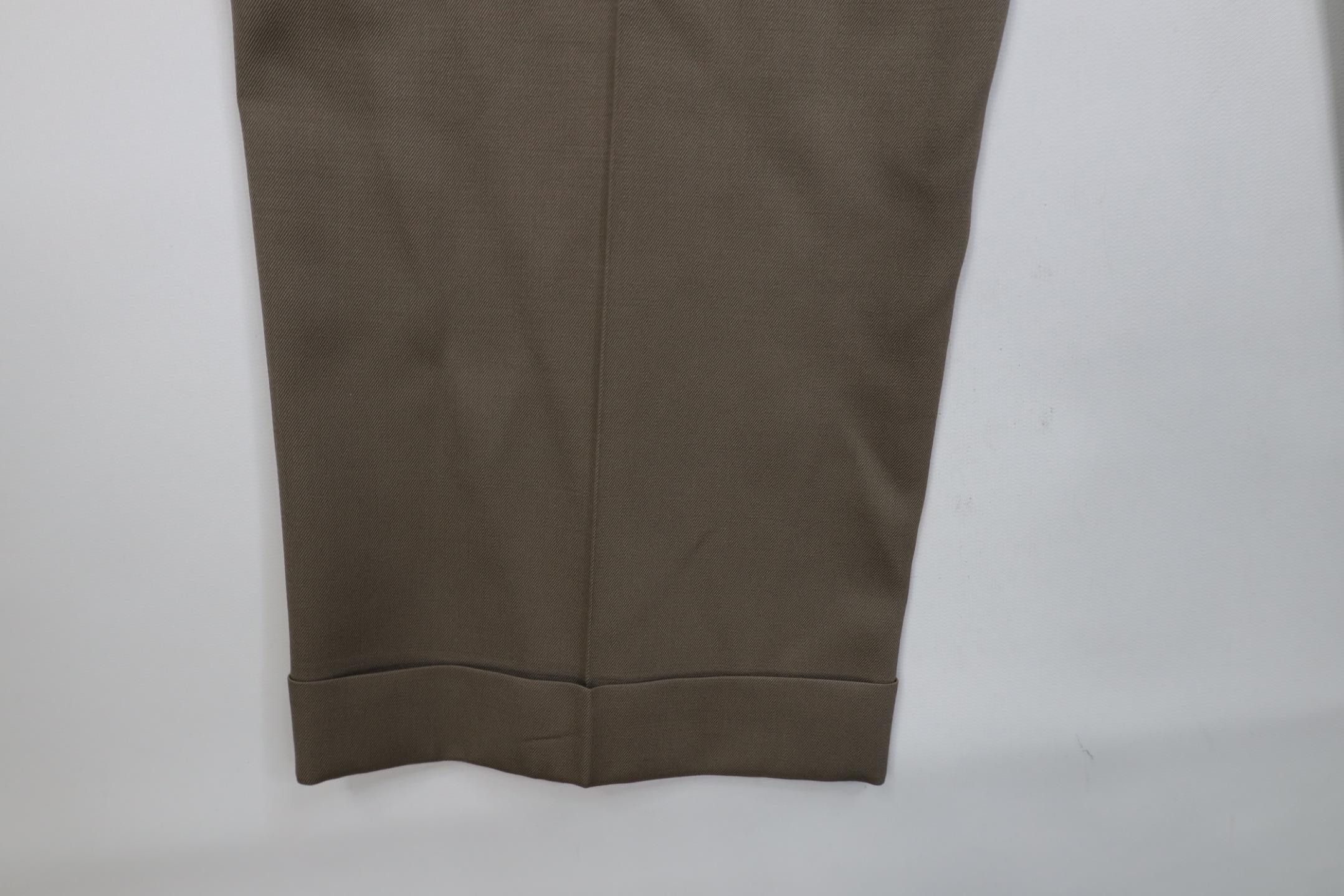 Brooks Brothers Vintage 90s Brooks Brothers Wide Leg Chino Pants Trousers Size US 34 / EU 50 - 13 Thumbnail