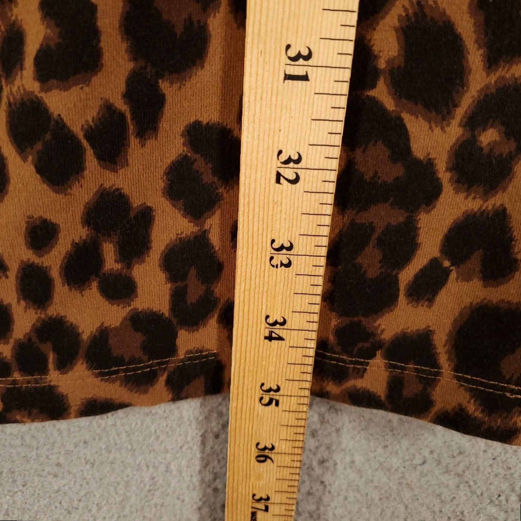 Old Navy Old Navy Womens Mini Leopard Print Dress Size Medium Pullover Casual Knit Brown Multicolor Size M / US 6-8 / IT 42-44 - 3 Thumbnail