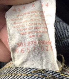 Levi's vintage Levis jeans distressed selvage Size US 32 / EU 48 - 11 Thumbnail