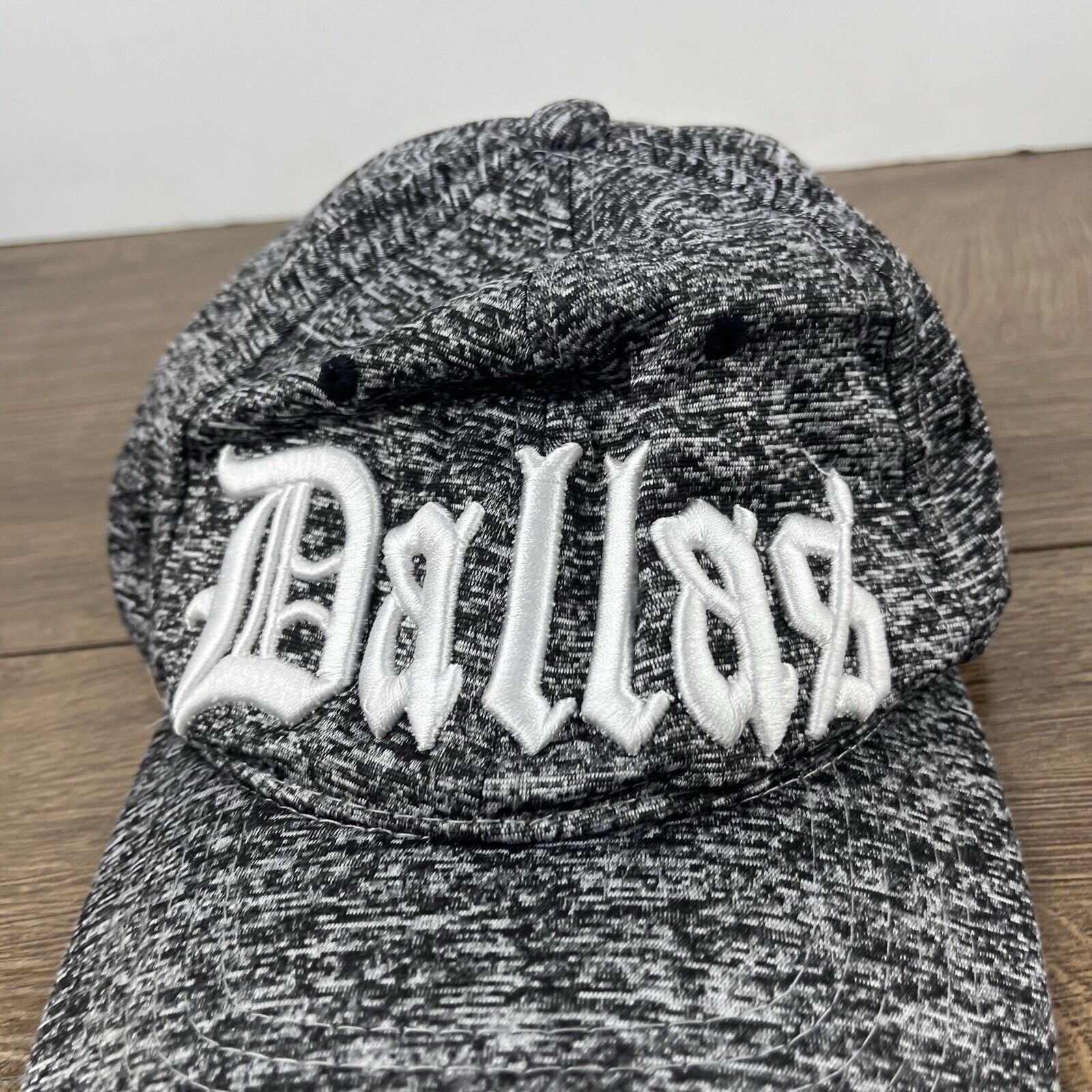 Other Dallas Gray Hat Dallas Cap Hat Gray Adjustable Hat Gray Adul Size ONE SIZE - 7 Thumbnail