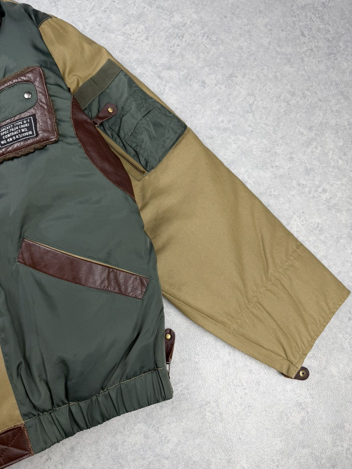 Vintage Vintage G-1 Flight Jacket Sherpa Military Size S Size US S / EU 44-46 / 1 - 2 Thumbnail