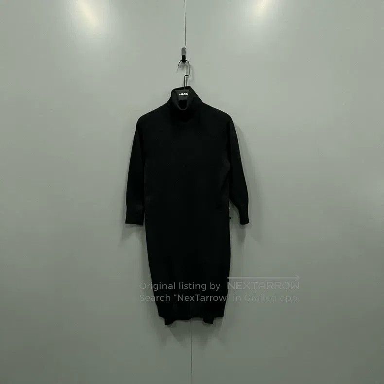 Louis Vuitton Louis Vuitton Black High Neck Knit Dress Size XL / US 12-14 / IT 48-50 - 2 Thumbnail
