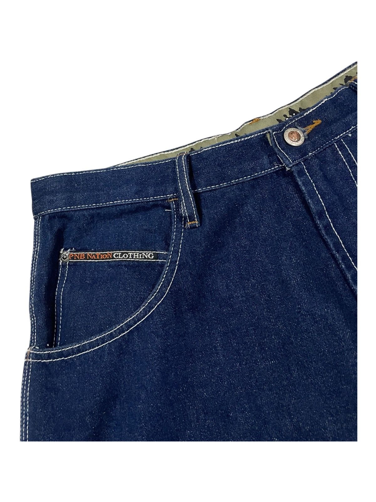 Eminem × JNCO × Rap Tees Y2K PNB Nation Eminem Super Baggy Rap Carpenter Skater Jeans Size US 36 / EU 52 - 8 Thumbnail