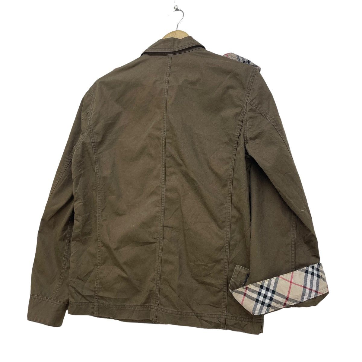 Burberry × Vintage Luxury Brand Distressed Burberry Jacket Size M / US 6-8 / IT 42-44 - 4 Thumbnail