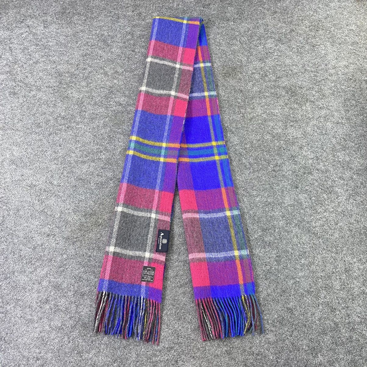 Aquascutum Aquasqutum Cashmere Scarf / Muffler / Neckwear - T1276 Size ONE SIZE - 2 Thumbnail