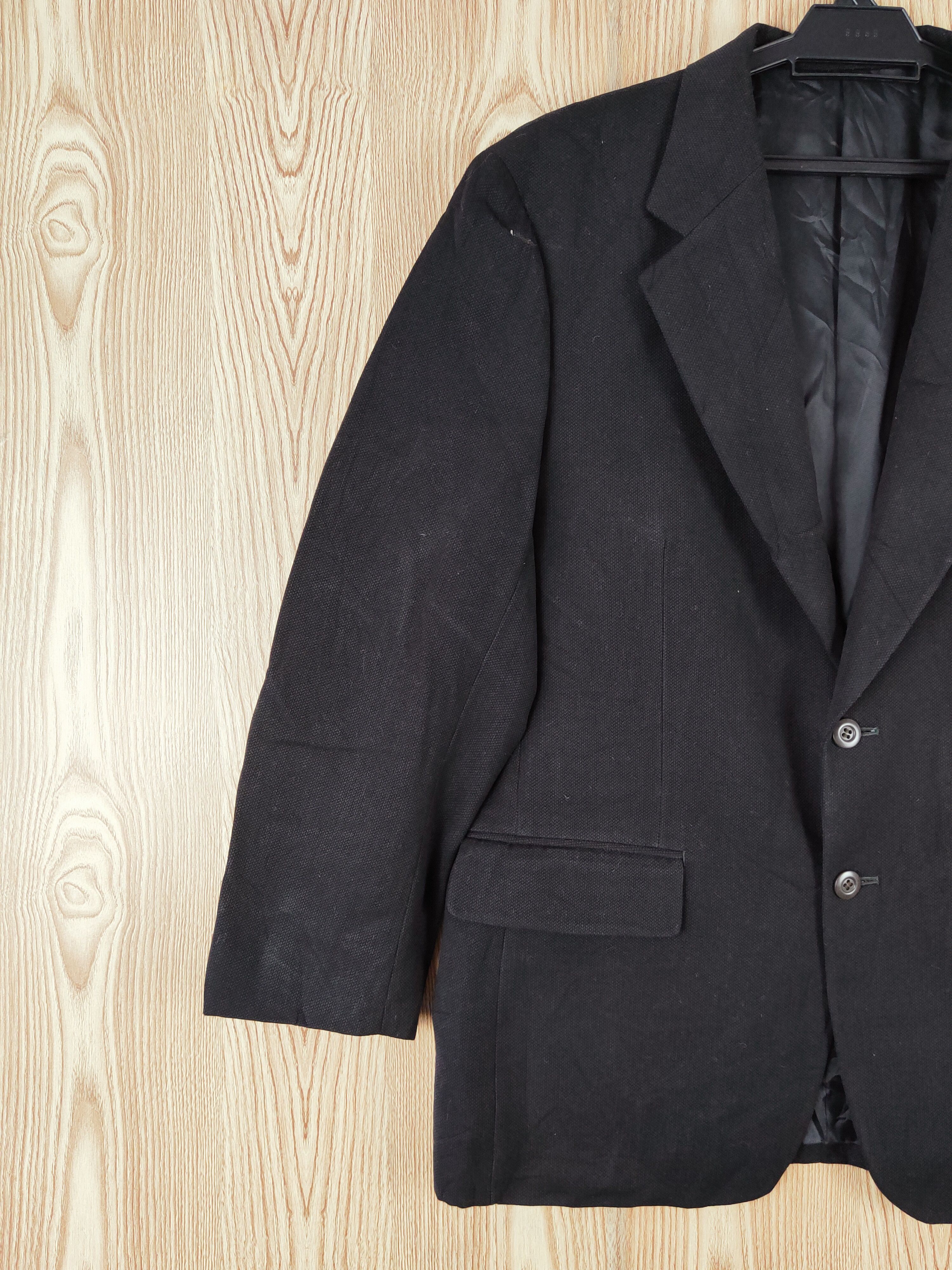 Designer × Japanese Brand × Vintage Vessilliero Black Blazers (Luxury Design) Size US L / EU 52-54 / 3 - 3 Thumbnail