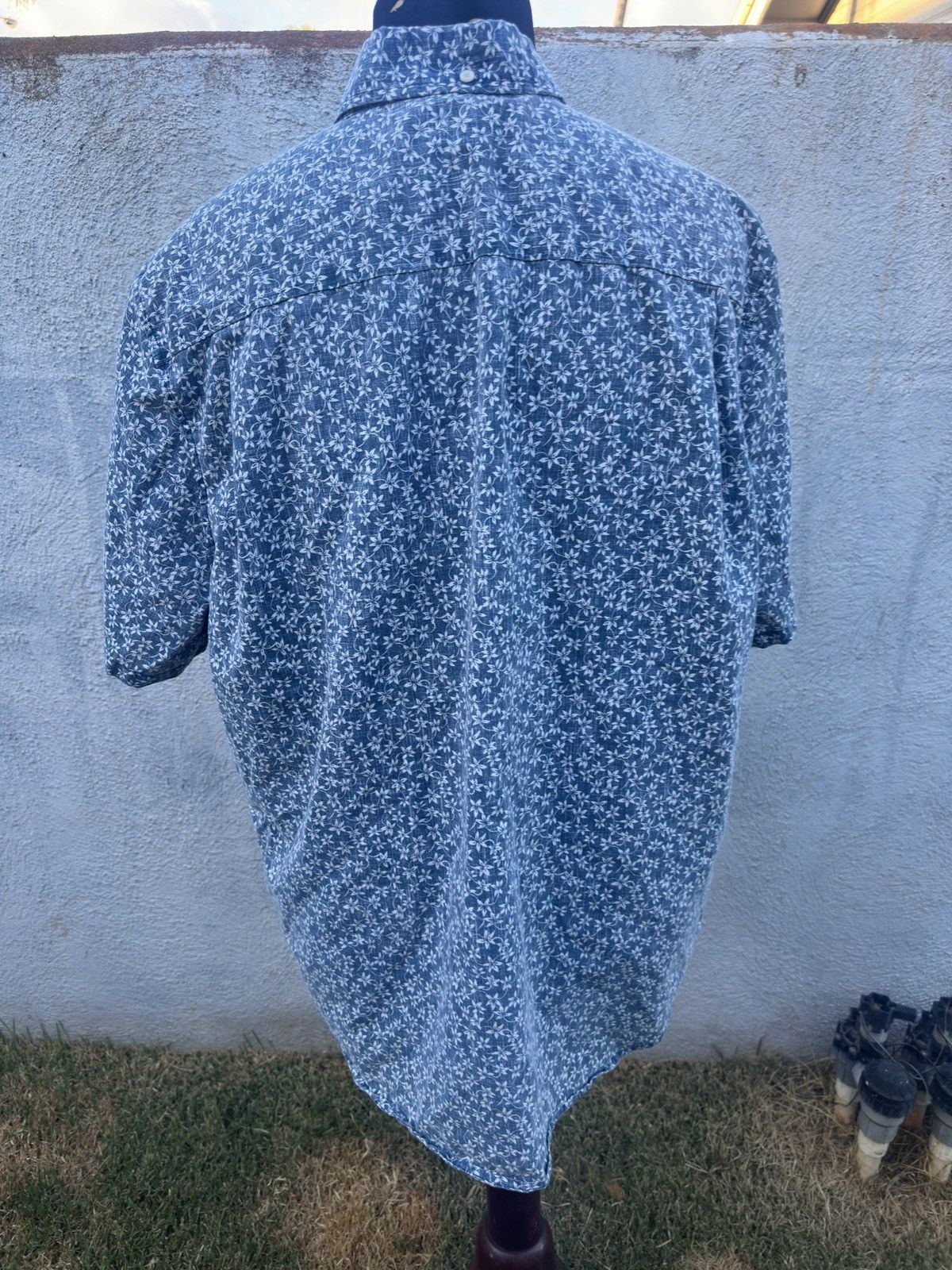Reyn Spooner Reyn Spooner Tailored Fit Blue Hawaiian Print Men's XXL Size US XXL / EU 58 / 5 - 2 Thumbnail