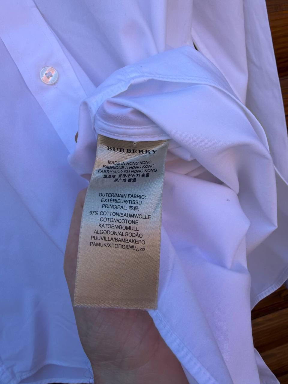 Burberry Burberry Brit Oxford Classic Nova Check Shirt Size US M / EU 48-50 / 2 - 7 Thumbnail
