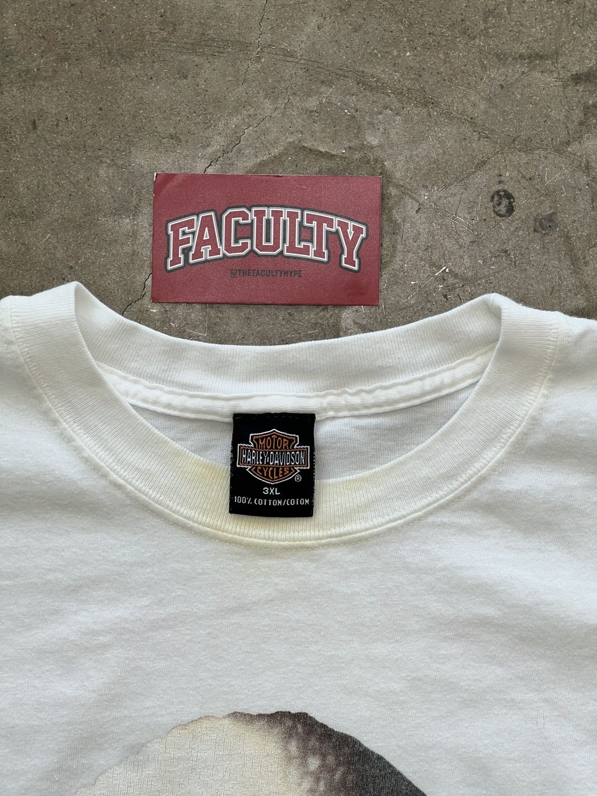 Harley Davidson Vintage 2001 Y2K Harley Davidson Eagle Delaware Tee XXXL Size US XXL / EU 58 / 5 - 3 Thumbnail