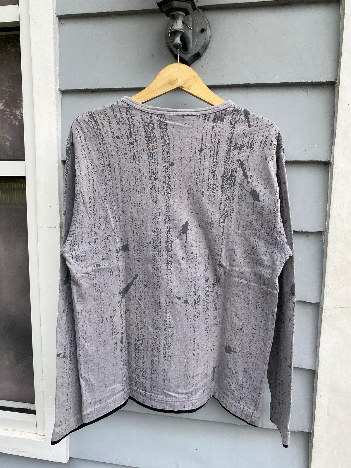 If Six Was Nine BADGER Y2K Grunge Graphic Long Sleeve Distressed Print Tee Size US L / EU 52-54 / 3 - 2 Thumbnail