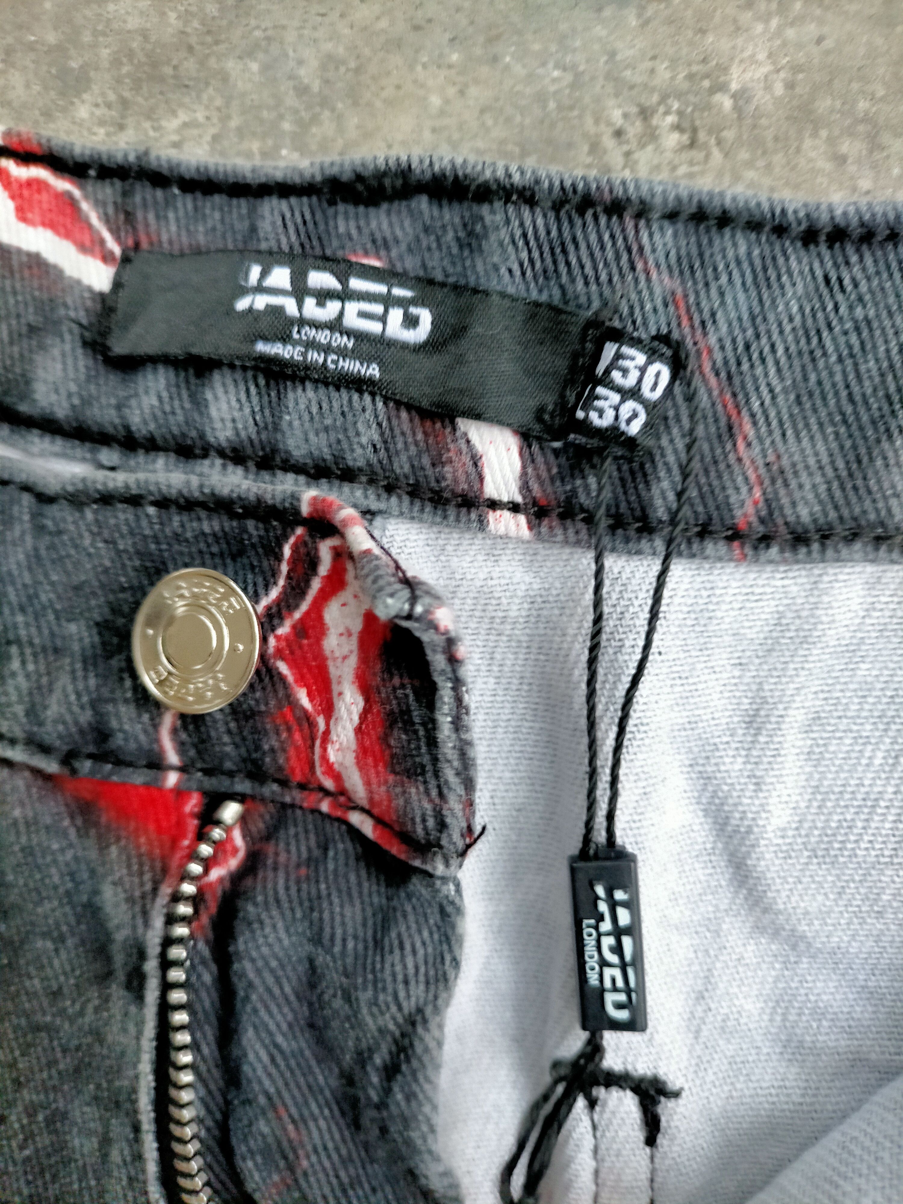 Jaded London BNWT Jaded London Lightning Denim Pants Size US 32 / EU 48 - 14 Thumbnail