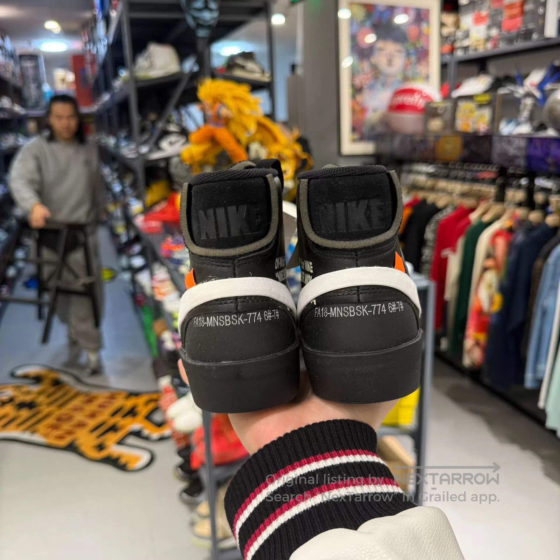 Off-White OFF-WHITE x Blazer Mid Grim Reaper. Size US 6 / EU 39 - 8 Thumbnail