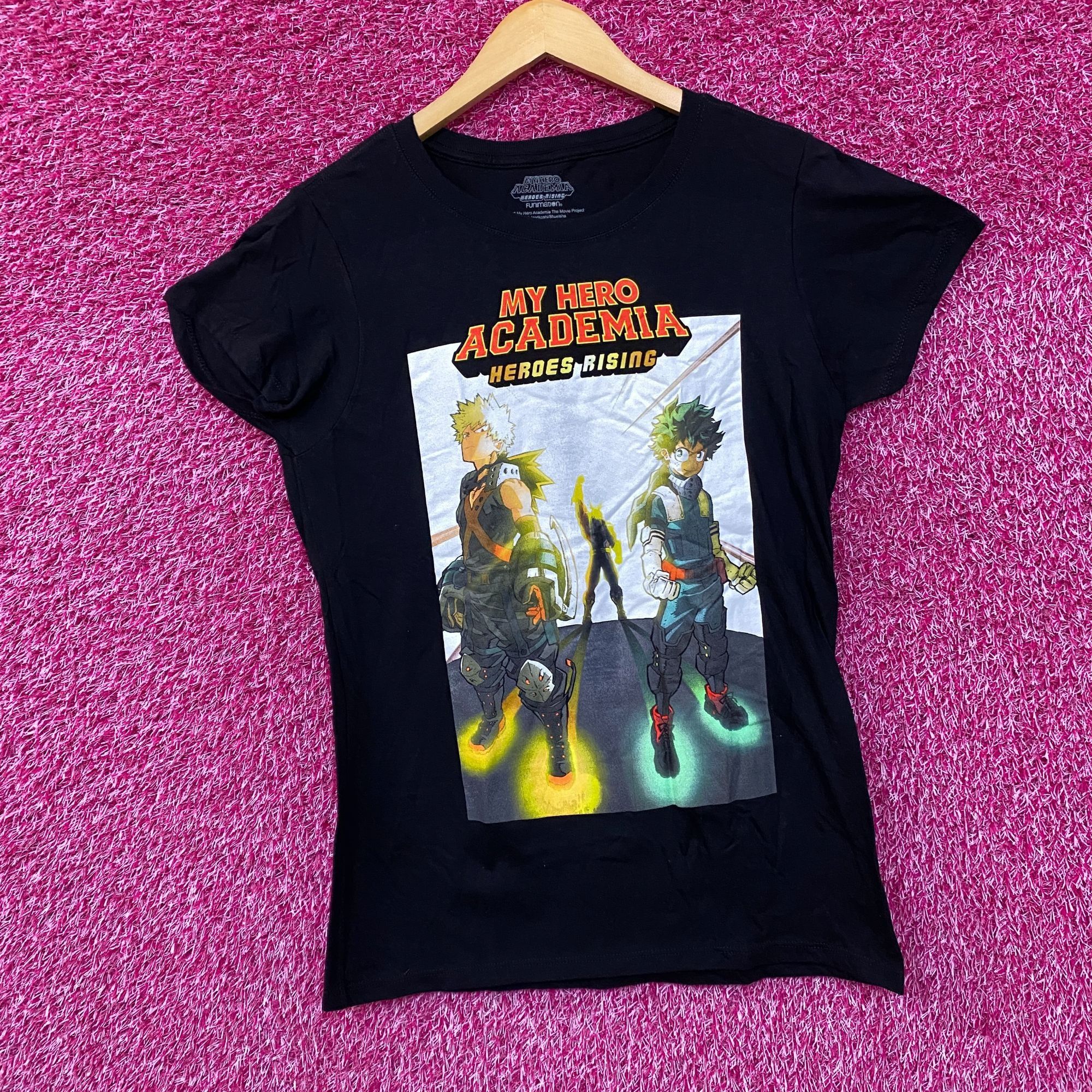Anime My Hero Academia Heroes Rising Anime Movie Womens Top L Size L / US 10 / IT 46 - 3 Thumbnail