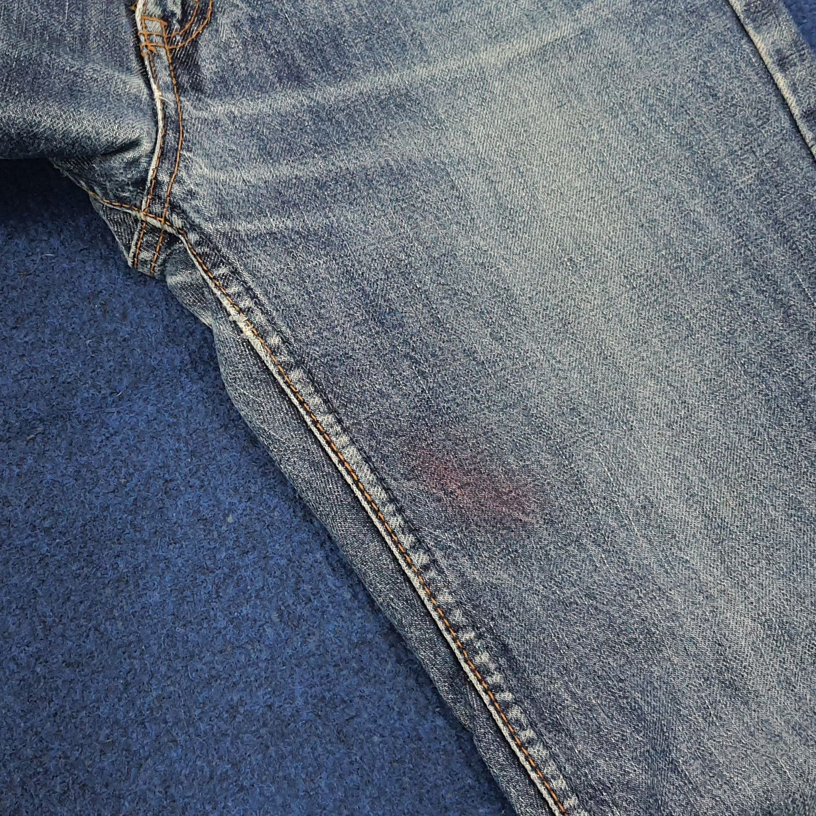 Hysteric Glamour Vintage Hysterics Raider Flare Custom Logo Jeans C265N8 Size US 29 - 16 Thumbnail