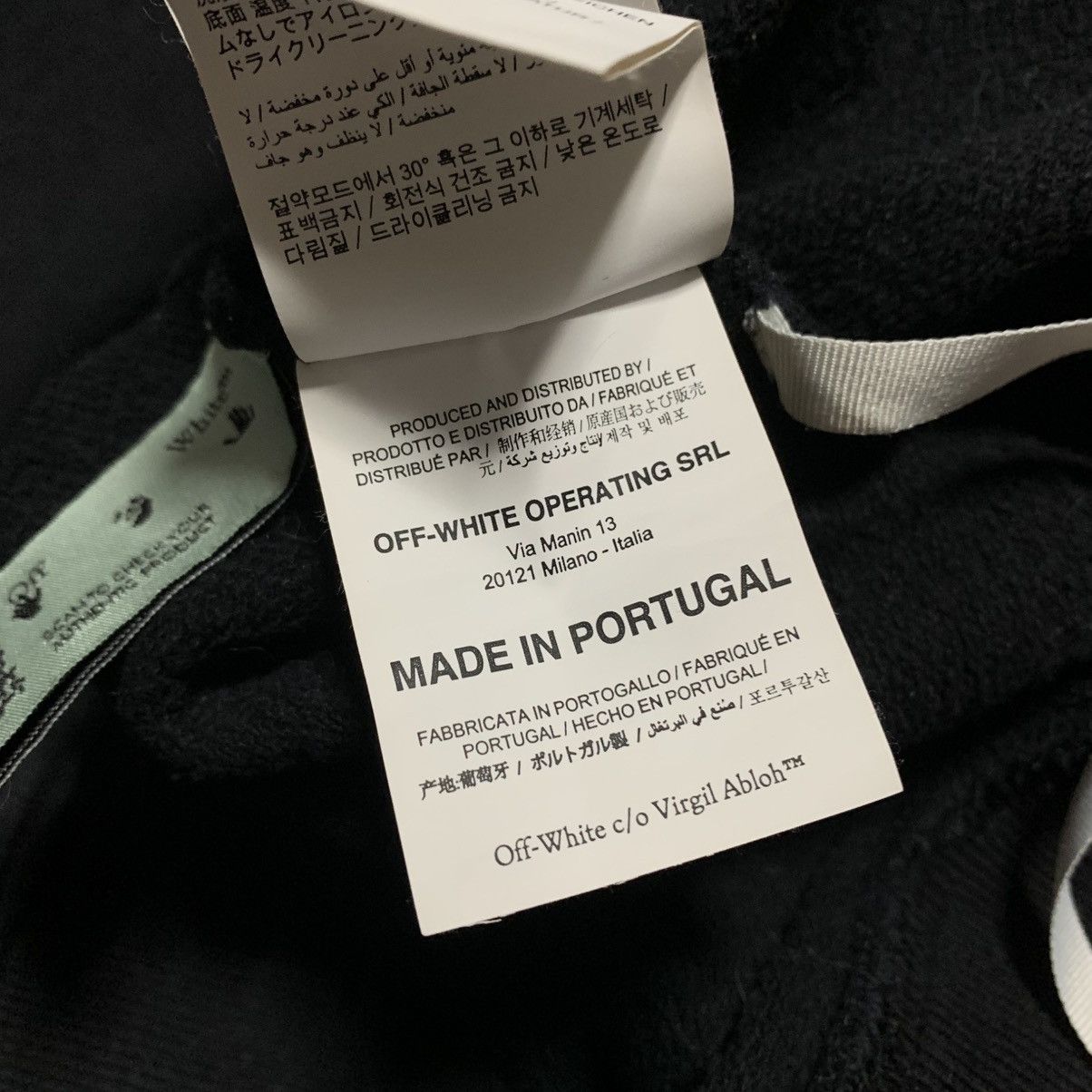 Off-White Off White Medium Pink Marker Arrow Black Sweatshirt Crewneck Size US M / EU 48-50 / 2 - 9 Thumbnail