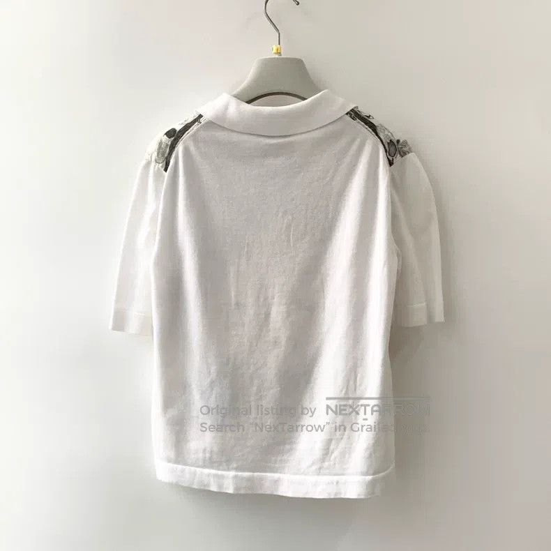 Hermes Hermes T-shirt White Size M / US 6-8 / IT 42-44 - 7 Thumbnail