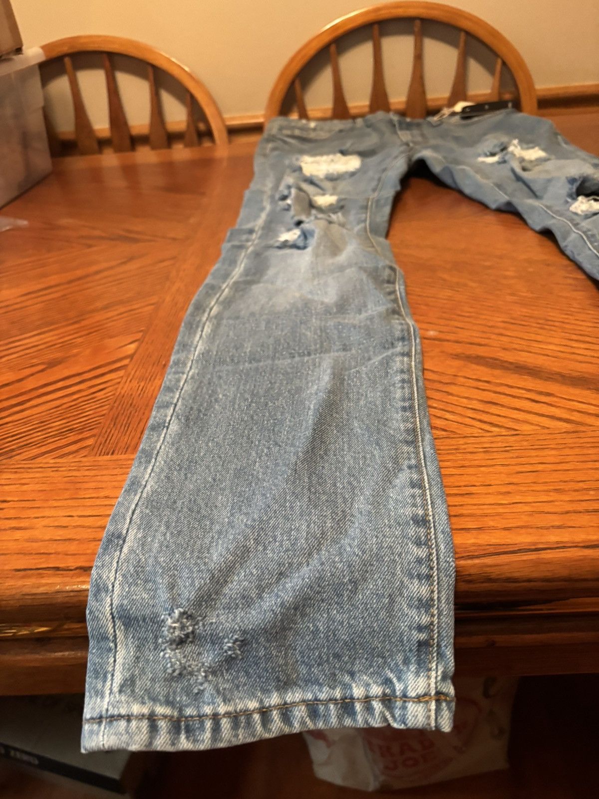 Forever 21 Forever 21 Men’s Jeans Slim Distressed Jeans Size 31 NWT New Size US 31 - 2 Thumbnail