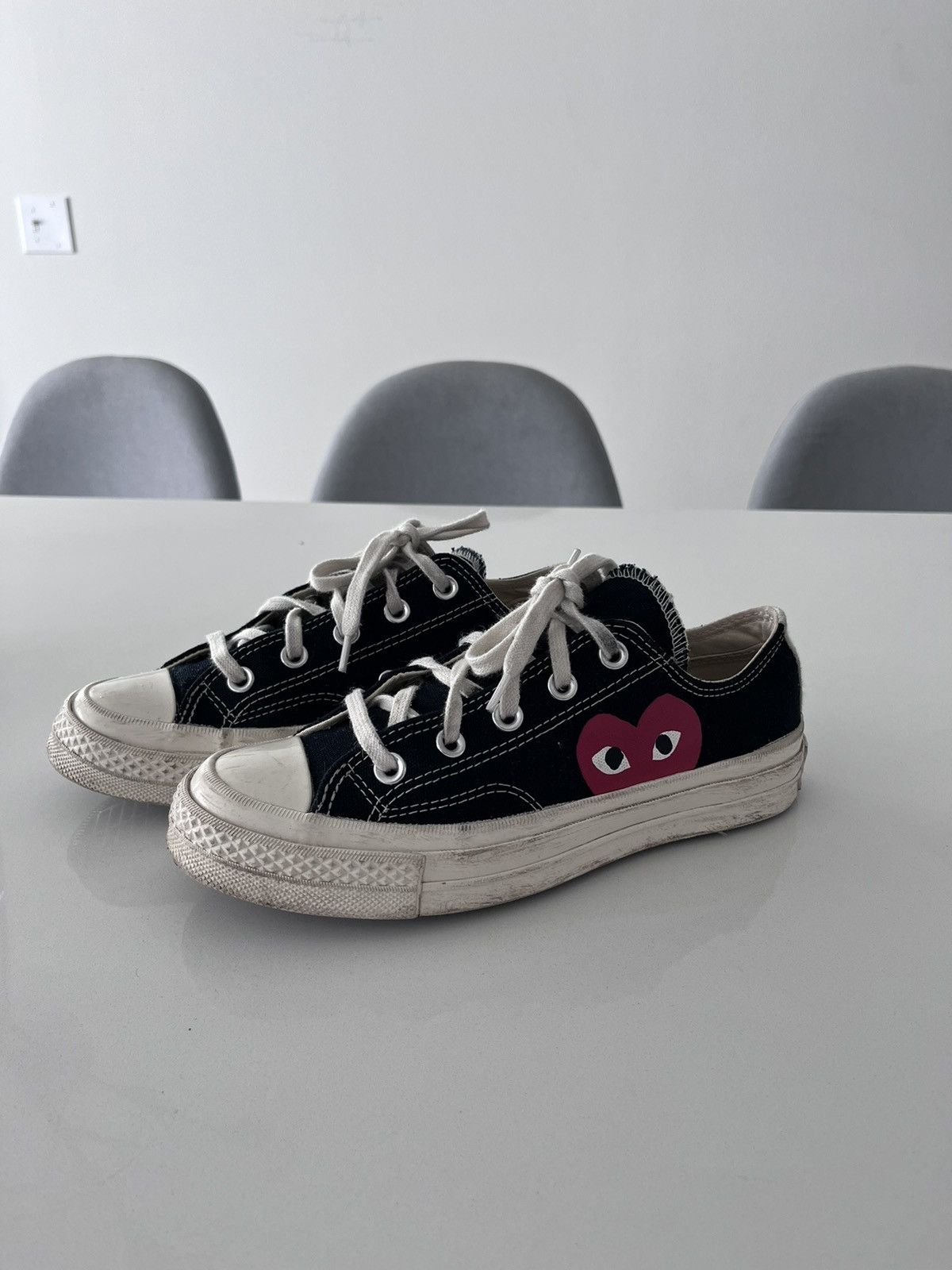 Cdg converse outlet grailed