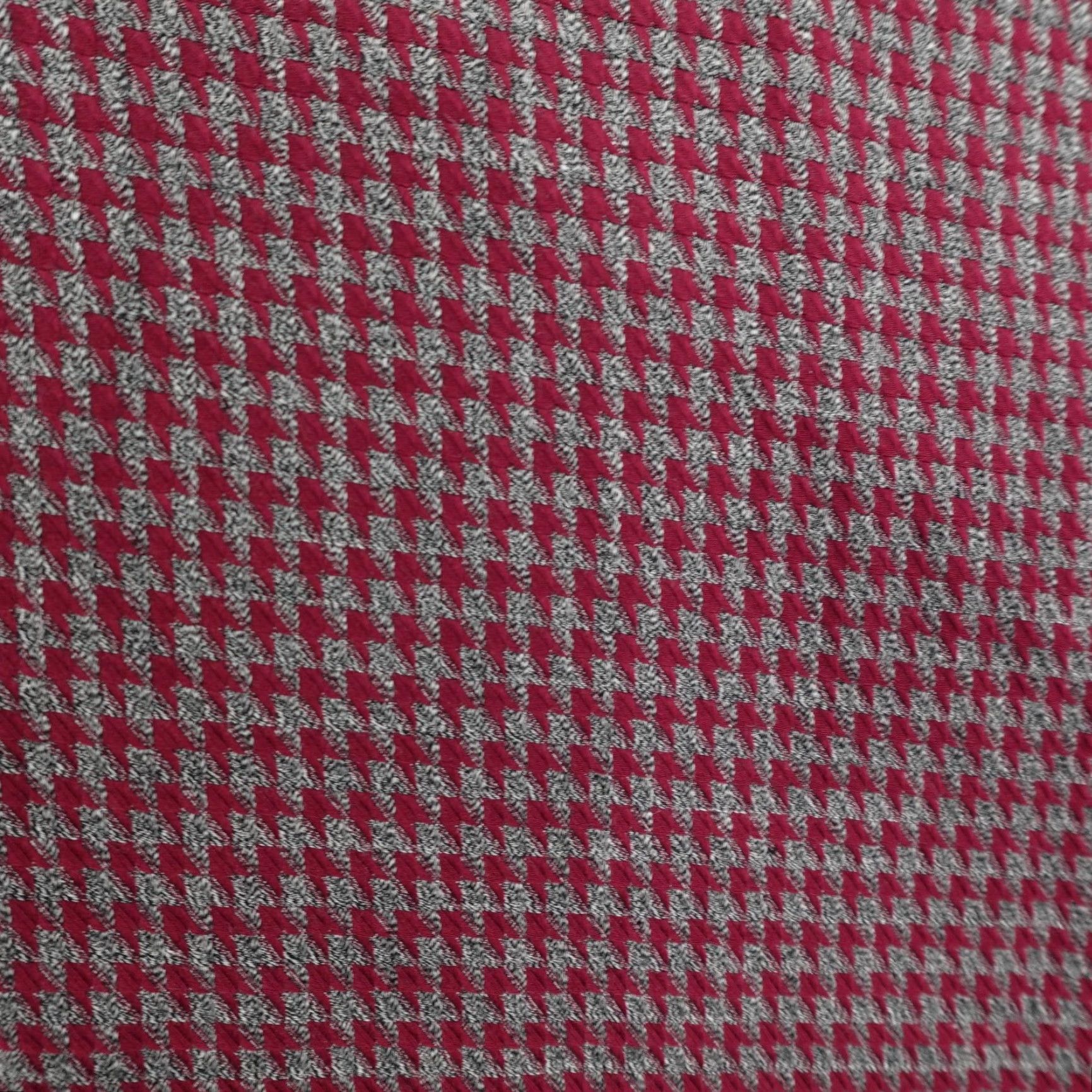Robert Graham Robert Graham Shirt Mens 2XL Red Gray Check Button-Up Long Sleeve Classic Fit Contrast Cuffs Size US XXL / EU 58 / 5 - 4 Thumbnail