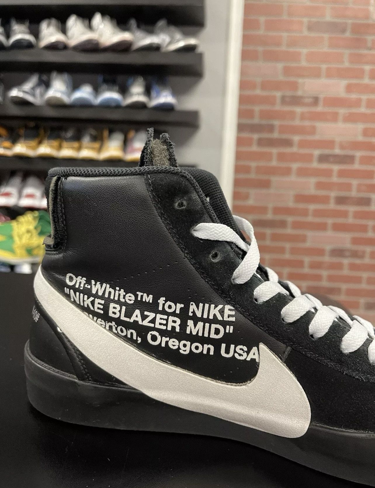 Off-White Size 10 - Nike Off-White x Blazer Mid Grim Reapers Size US 10 / EU 43 - 7 Thumbnail