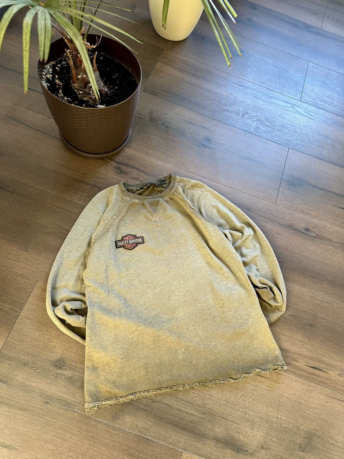 Harley Davidson Vintage Harley Davidson Back Spikes Sweatshirt Size US XL / EU 56 / 4 - 2 Thumbnail